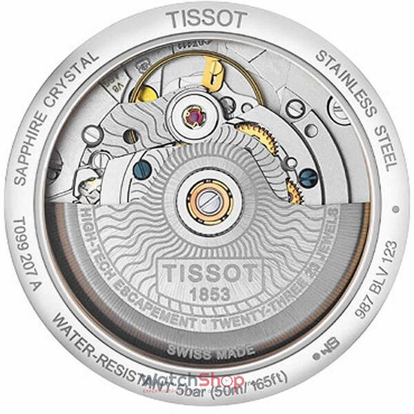Ceas Tissot CHEMIN DES TOURELLES T099.407.36.038.00 Powermatic 80