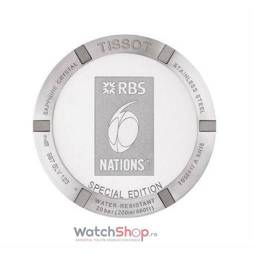 Ceas Tissot T-SPORT T055.417.17.017.01 PRC200 RBS 6 Nations Special Edition