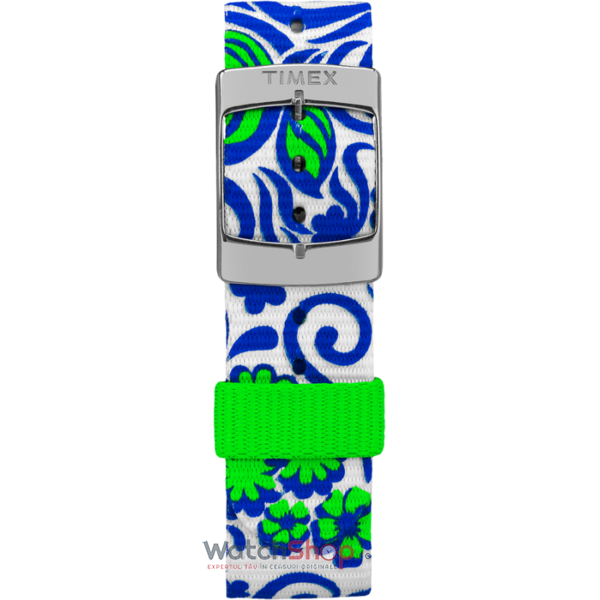 Ceas Timex WEEKENDER TW2P90300 Reversible Floral Green