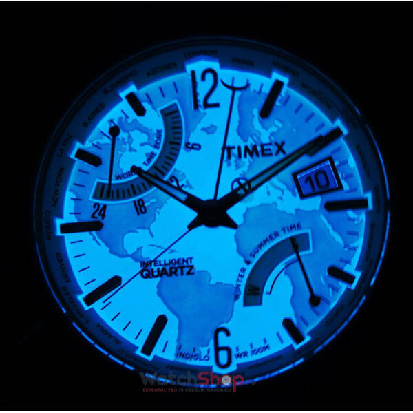 Ceas Timex INTELLIGENT QUARTZ TW2P87800 World Time