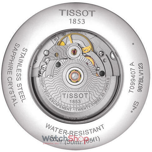 Ceas Tissot T-CLASSIC T099.407.11.037.00 Chemin Des Tourelles Automatic