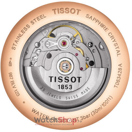 Ceas Tissot T-CLASSIC T063.428.36.038.00 Tradition Automatic