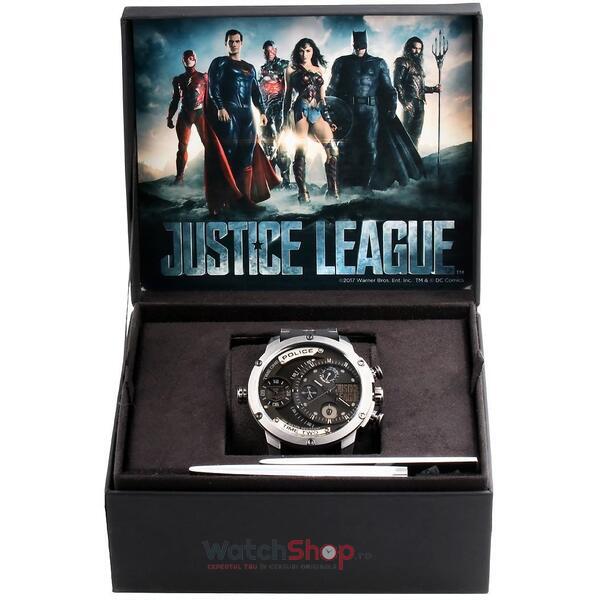 Ceas Police LIMITED EDITION JUSTICE LEAGUE ADDER PL.14536JQ/02P