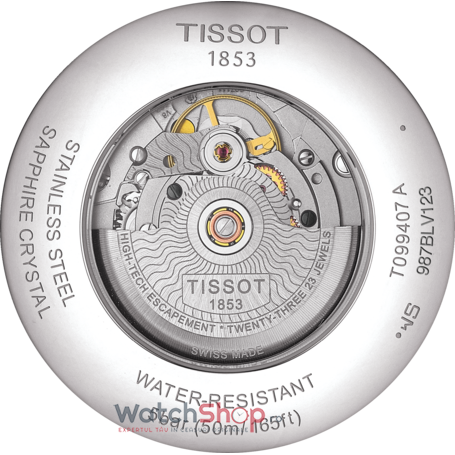 Ceas Tissot T-CLASSIC T099.407.16.048.00 Chemin des Tourelles