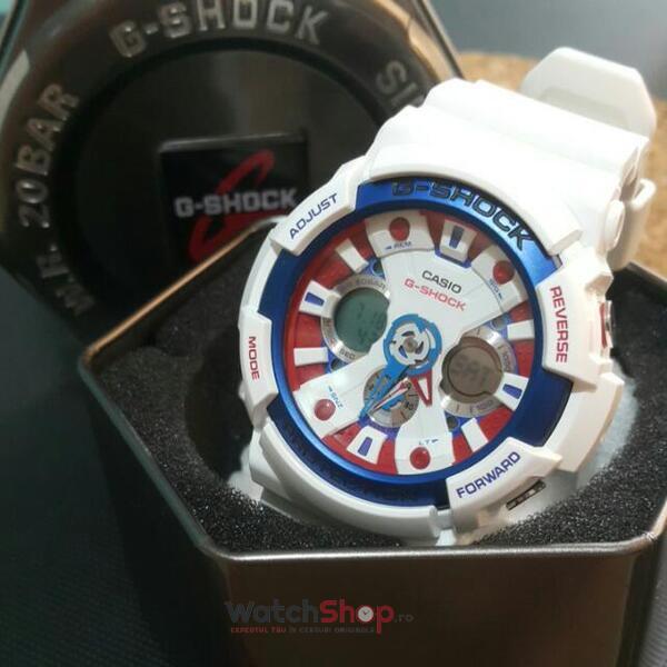 Ceas Casio G-Shock Tricolor GA-201TR-7A