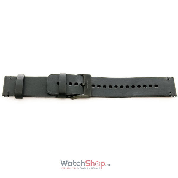 Curea smartwatch Suunto 24 URB2 Leather black M