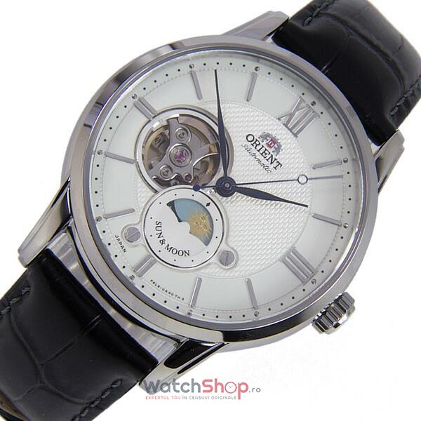 Ceas Orient Sun and Moon RA-AS0005S Open Heart Automatic
