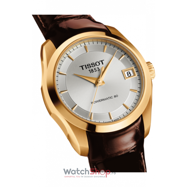 Ceas Tissot T-Classic Couturier T035.207.36.031.00 Powermatic 80 Automatic Lady