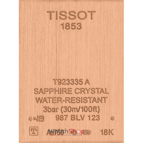 Ceas Tissot T-GOLD T923.335.76.038.00 Prestigious