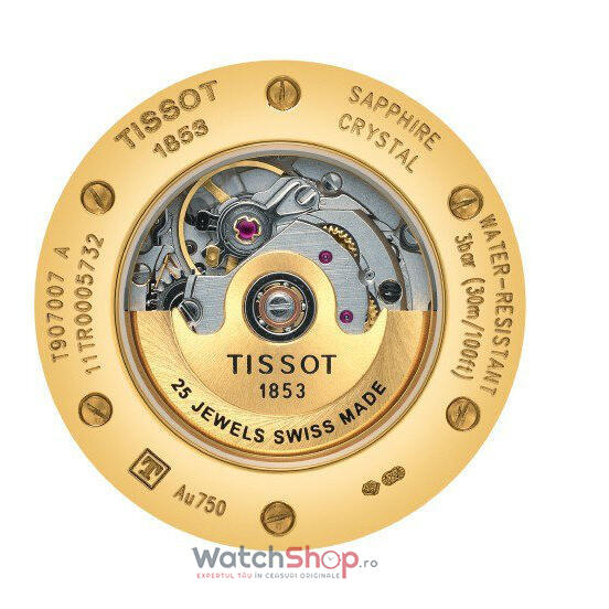 Ceas Tissot T-GOLD T907.007.16.106.00 Carson Automatic Diamond