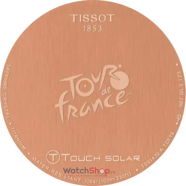 Ceas Tissot T-TOUCH T091.420.47.207.04 Expert solar TOUR DE FRANCE 2019 Special Edition