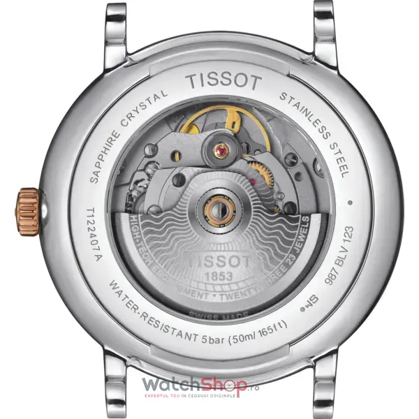 Ceas Tissot T-CLASSIC T122.407.22.033.00 Carson Premium POWERMATIC 80