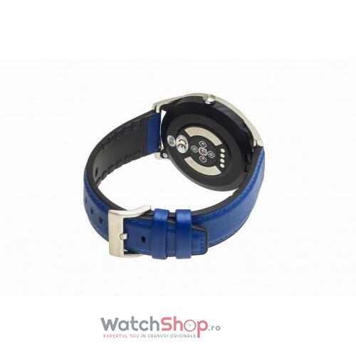 Ceas SmartWatch Garett GT22S Blue Leather
