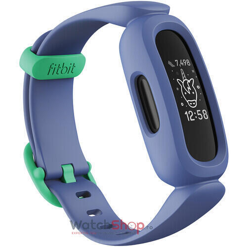 Ceas SmartWatch Fitbit ACE 3 Kids Cosmic Blue Astro Green