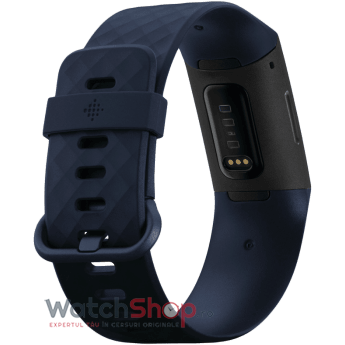Ceas SmartWatch CHARGE 4 (NFC) w integrated GPS  FitbitPay - Storm Blue / Black