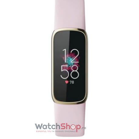 Ceas SmartWatch Fitbit LUXE Special Edition Gorjana w Juwellery Band - Soft Gold/Peony