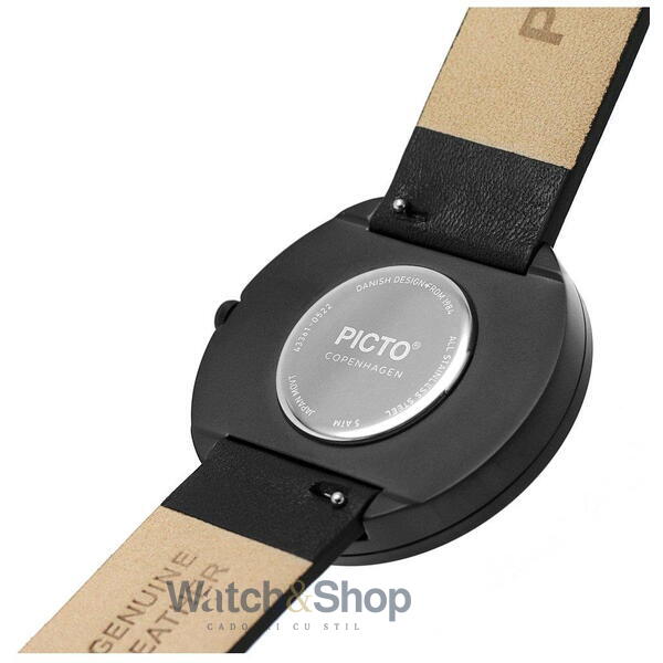 Ceas PICTO 43361-4120B Leather 40mm