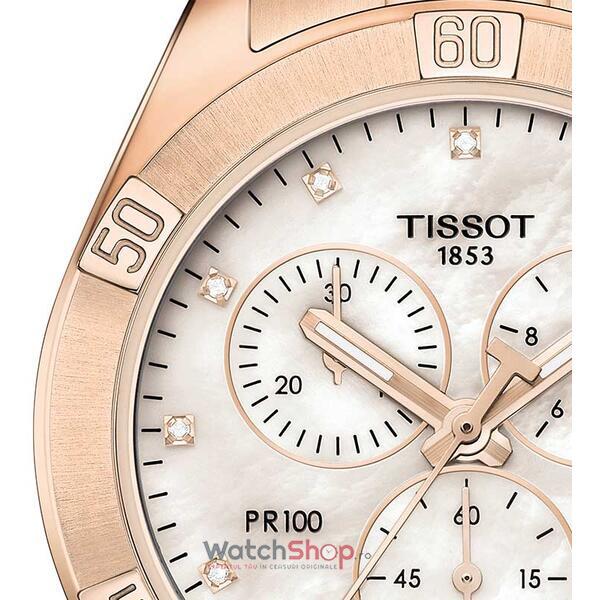 Ceas Tissot T-CLASSIC T101.917.33.116.00 PR 100 Sport Chic Cronograf