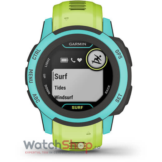 SmartWatch Garmin Instinct® 2S 010-02563-02 Surf Edition 010-02563-02 imagine noua 2022