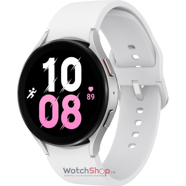 Ceas SmartWatch Samsung Galaxy Watch5 SM-R910NZSAEUE, 44mm, BT, Silver
