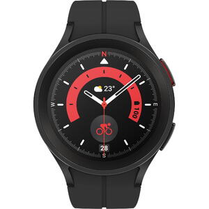 Ceas SmartWatch Samsung Galaxy Watch5 Pro SM-R920NZKAEUE, 45mm, BT, Black Titanium
