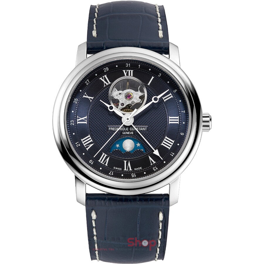 Ceas Frederique&nbsp;Constant Classic FC-335MCNW4P26 Moonphase Automatic image1