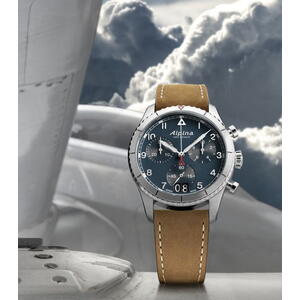 Ceas Alpina Startimer Pilot AL-372NW4S26 Cronograf
