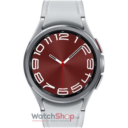 Ceas SmartWatch Samsung Galaxy Watch 6 Classic SM-R955FZSAEUE 43mm, LTE, Silver
