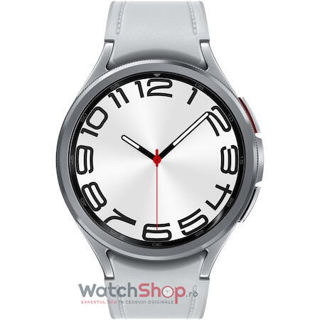 Ceas SmartWatch Samsung Galaxy Watch 6 Classic SM-R960NZSAEUE 47mm, BT, Silver