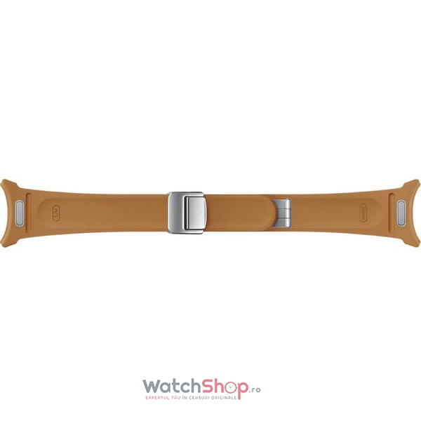 Curea smartwatch Samsung Galaxy Watch 6/6 Classic D-Buckle ET-SHR93SDEGEU S/M, Camel, Slim