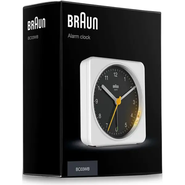 Ceas de birou Braun Classic BC03WB Alarm Clock