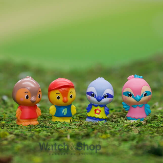 Klorofil Familia de pasari Twitwit - Set figurine joc de rol KLR700302