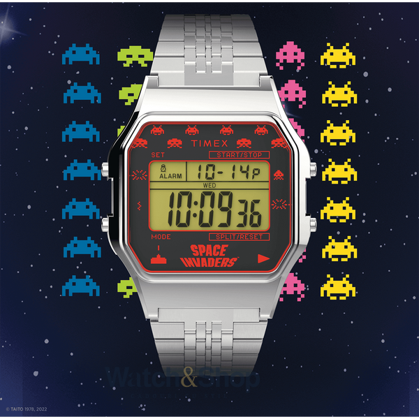 Ceas Timex T80 Space Invaders TW2V30000