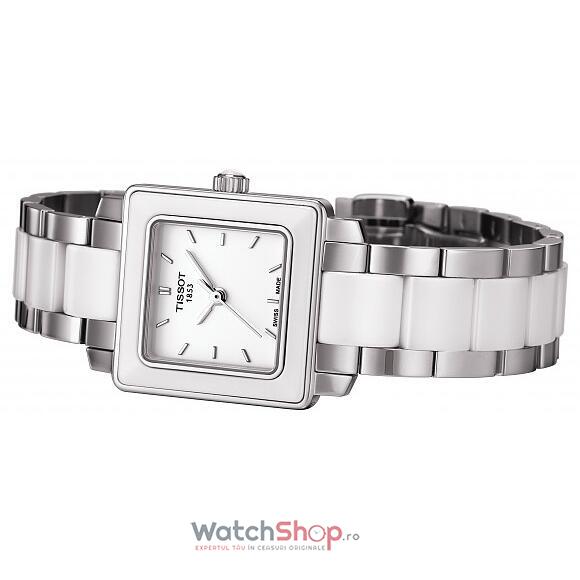 Ceas Tissot T-TREND T064.310.22.011.00 Cera Silver and White