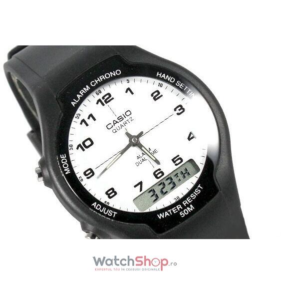 Ceas Acest produs poate fi gasit aici: http://www.watchshop.ro/ceasuri-de-mana/casio/aw-90h-7/ in AW-90H-7BVEF