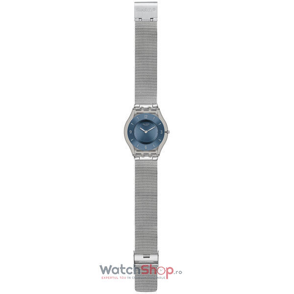 Ceas Swatch SKIN CLASSIC SFM120M Metal Knit Blue