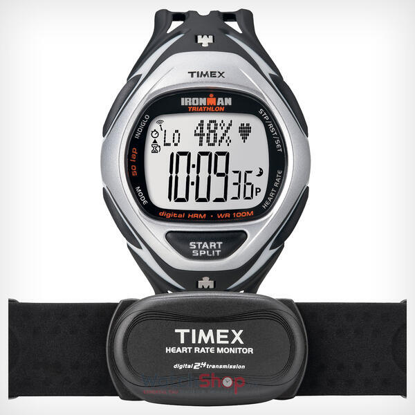 Ceas Timex IRONMAN T5K568 Triathlon Race Trainer