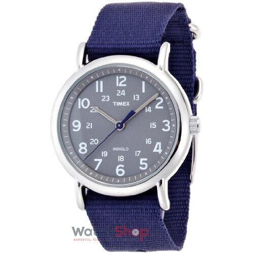Ceas Timex WEEKENDER T2N891 Slip Thru Blue