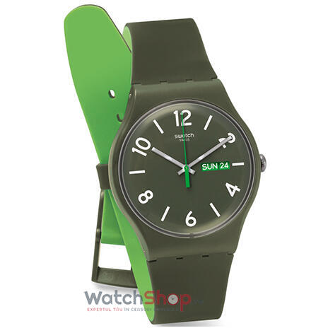 Ceas Swatch ORIGINALS SUOG706 Backup Green